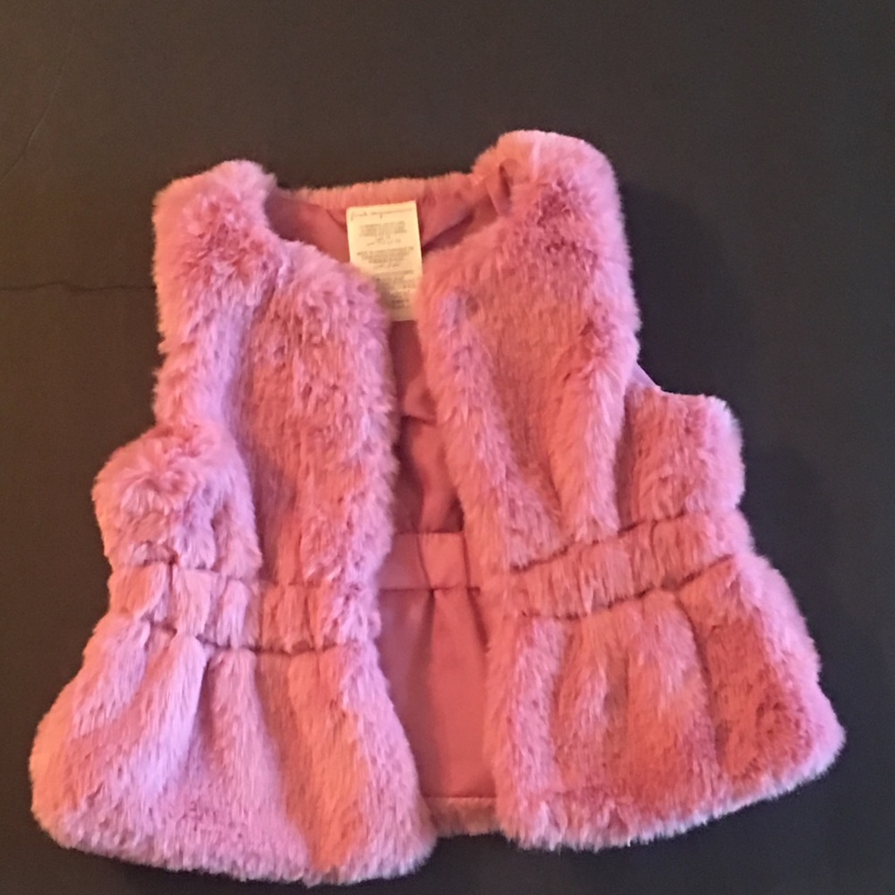 First Impressions Faux Fur Vest